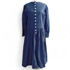 Polka Dot Long Sleeve Dress